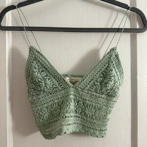 Urban Outfitters Sage Green Bralette
